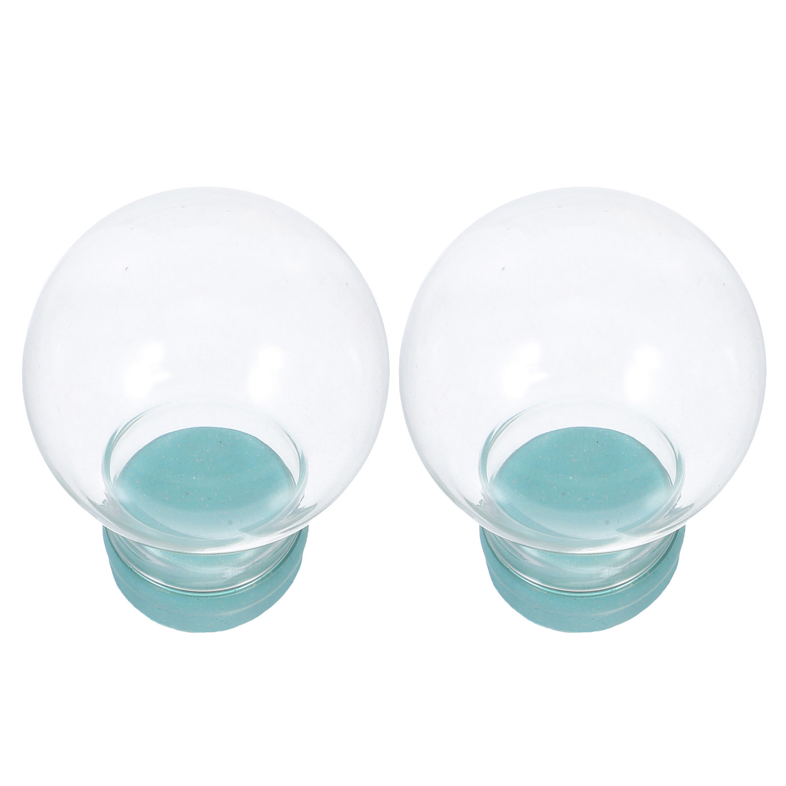 Plastic Dome Clear - 2 Pezzi Sfera di Vetro Trasparente