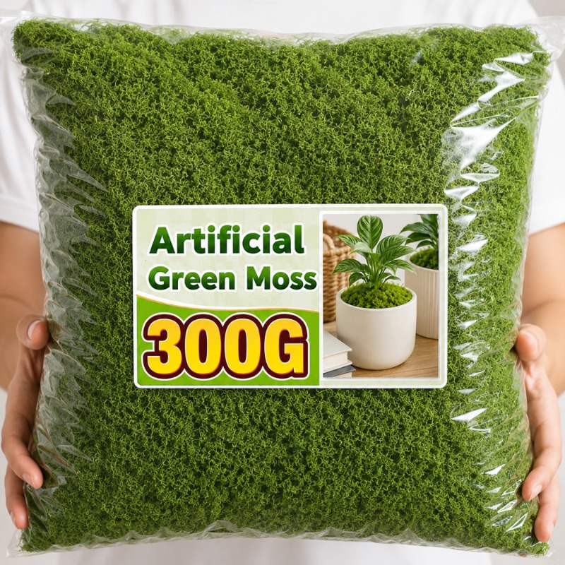 Sphagnum Moss Dry - Muschio Verde Artificiale, Muschio Finto per