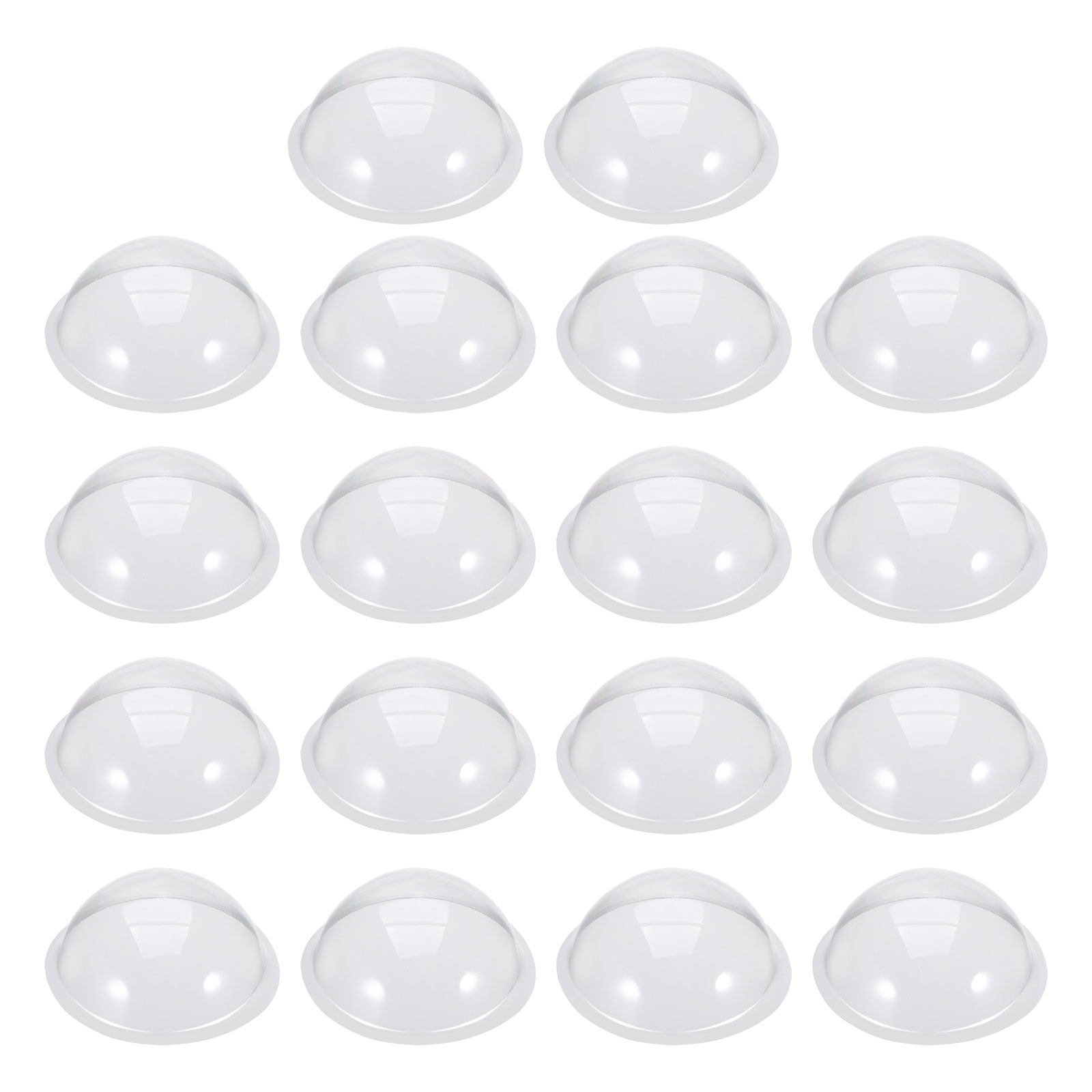 18 Pezzi di Cupole Trasparenti - Plastic Dome Clear recensione e prezzo