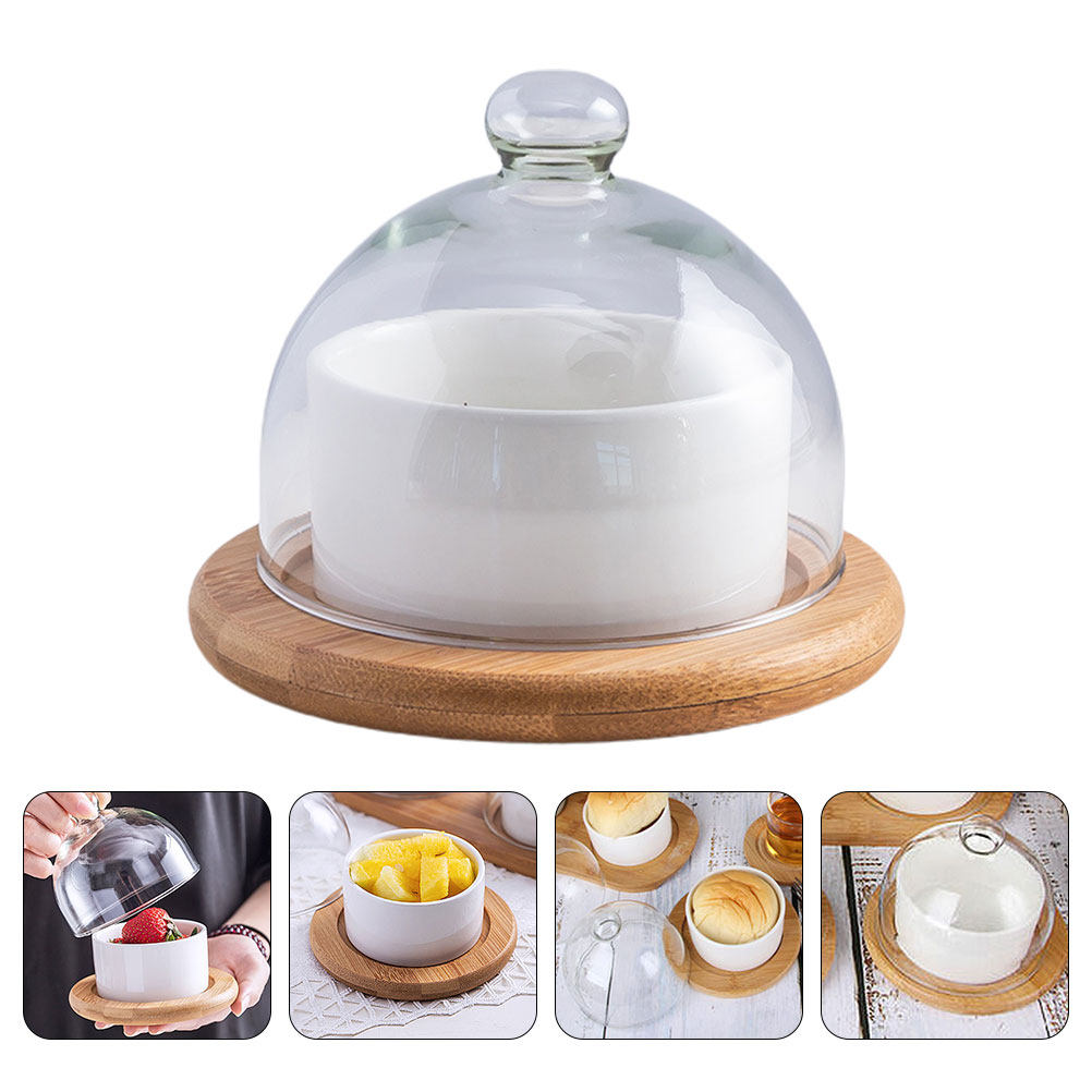 Set di Insalatiere in Ceramica - Plastic Dome Clear recensione e prezzo